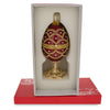 Real Eggshell Royal Inspired Musical Easter Egg 5.4 Inches ,dimensions in inches: 5.4 x 2.4 x 2.4