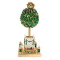 1911 Bay Tree Royal Imperial Easter Egg in Green color