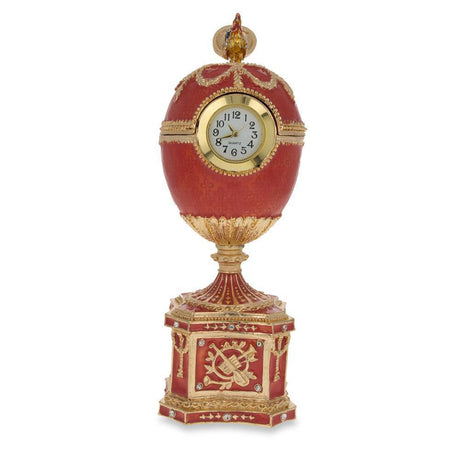 1904 Kelch Chanticleer Royal Imperial Easter Egg in Pink color,  shape