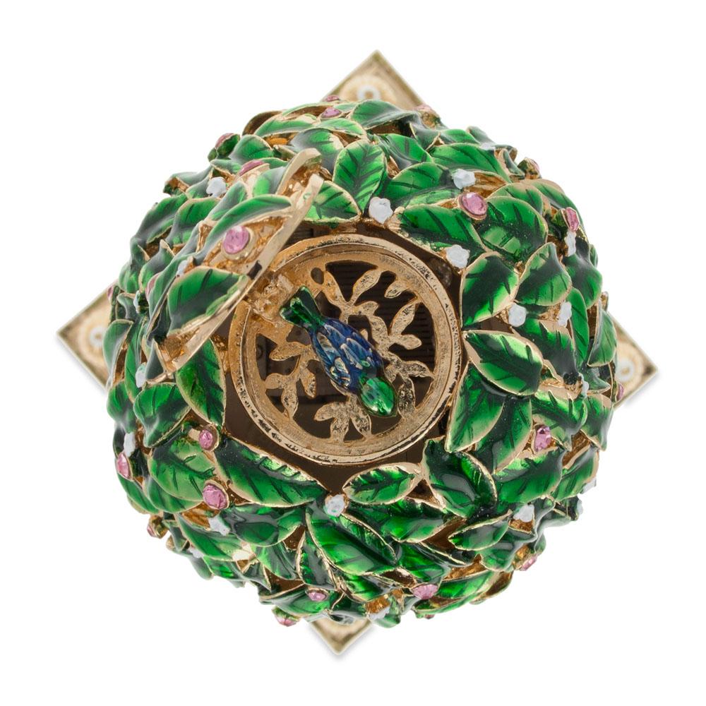 BestPysanky online gift shop sells Faberge replicas Imperial royal collectible Easter egg decorative Russian inspired style jewelry trinket box bejeweled jeweled enameled decoration figurine collection house music box crystal value for sale real