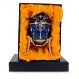 1912 Tsarevich Royal Imperial Easter Egg , dimensions in inches: 3.5 x 2.4 x 1.7