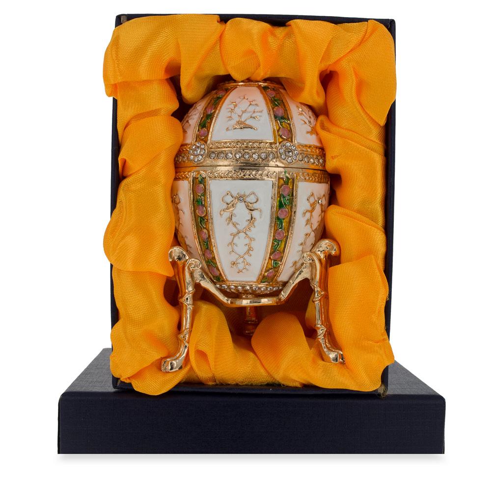 1899 Twelve Panel Royal Imperial Easter Egg , dimensions in inches: 3.8 x 2.1 x 2.1