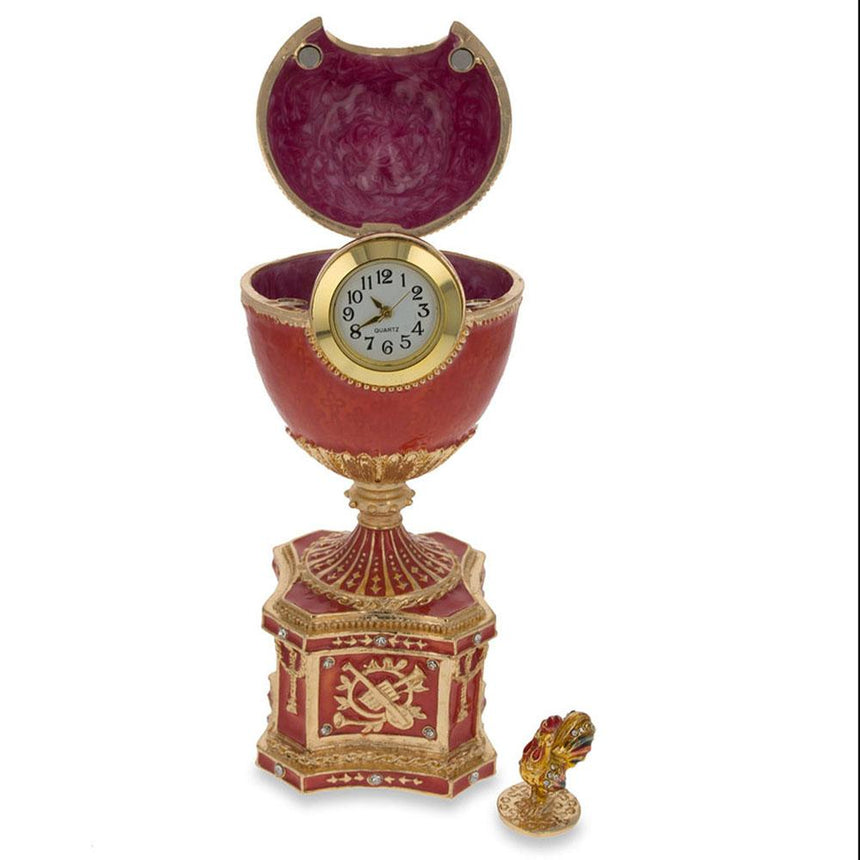 1904 Kelch Chanticleer Royal Imperial Easter Egg , dimensions in inches:  x  x