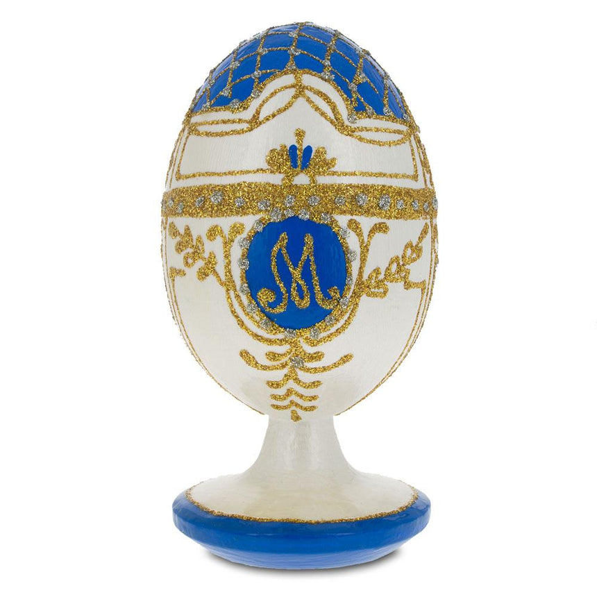 1903 Royal Danish Wooden Egg in  color Oval