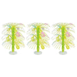 Set of 3 Easter Egg Trees Tabletop Decoration 13 Inches in Multi color