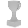 Buy Online Gift Shop Set of 3 Unfinished Unpainted Ceramic Trophies 5 Inches