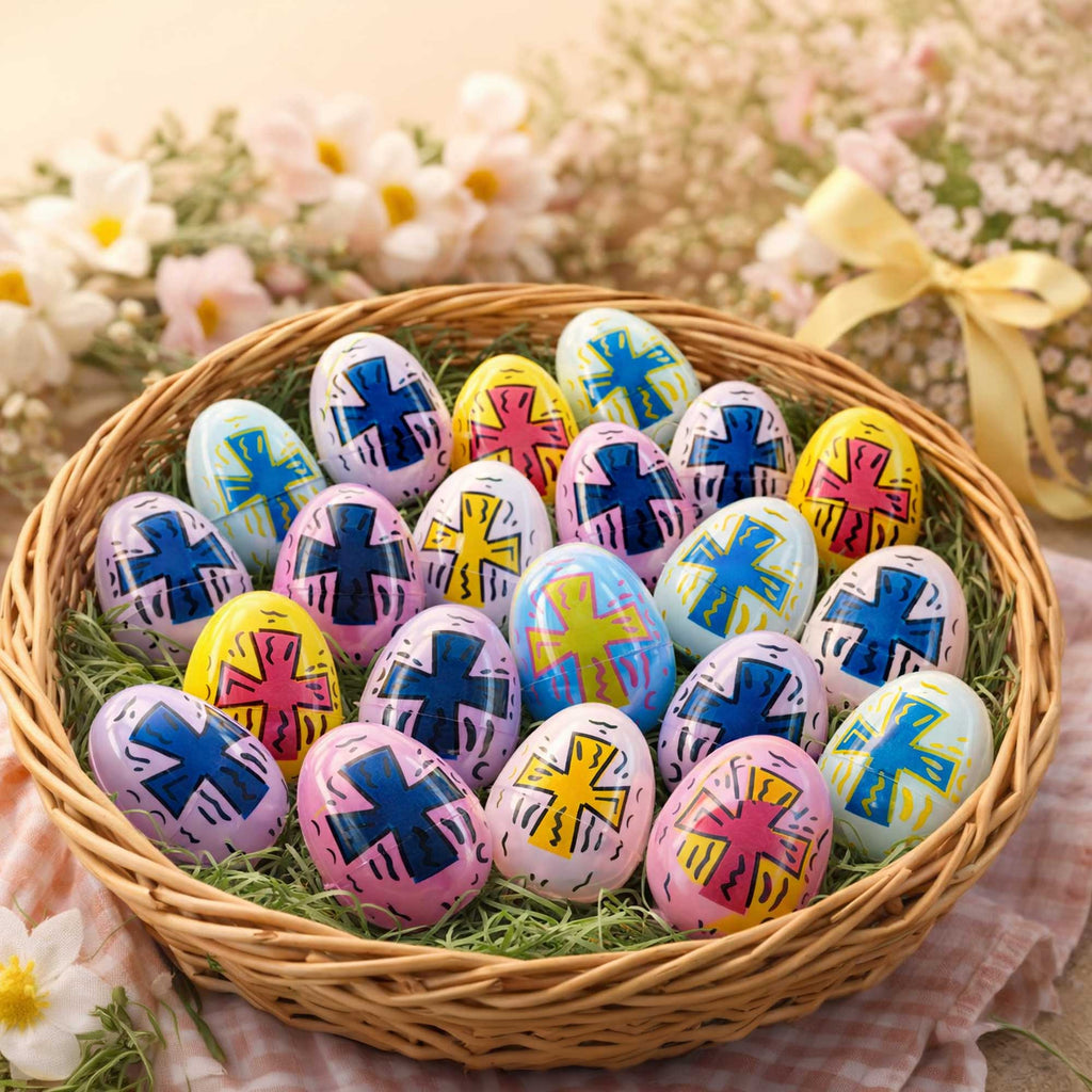 Buy Easter Eggs Plastic Religious by BestPysanky Online Gift Ship