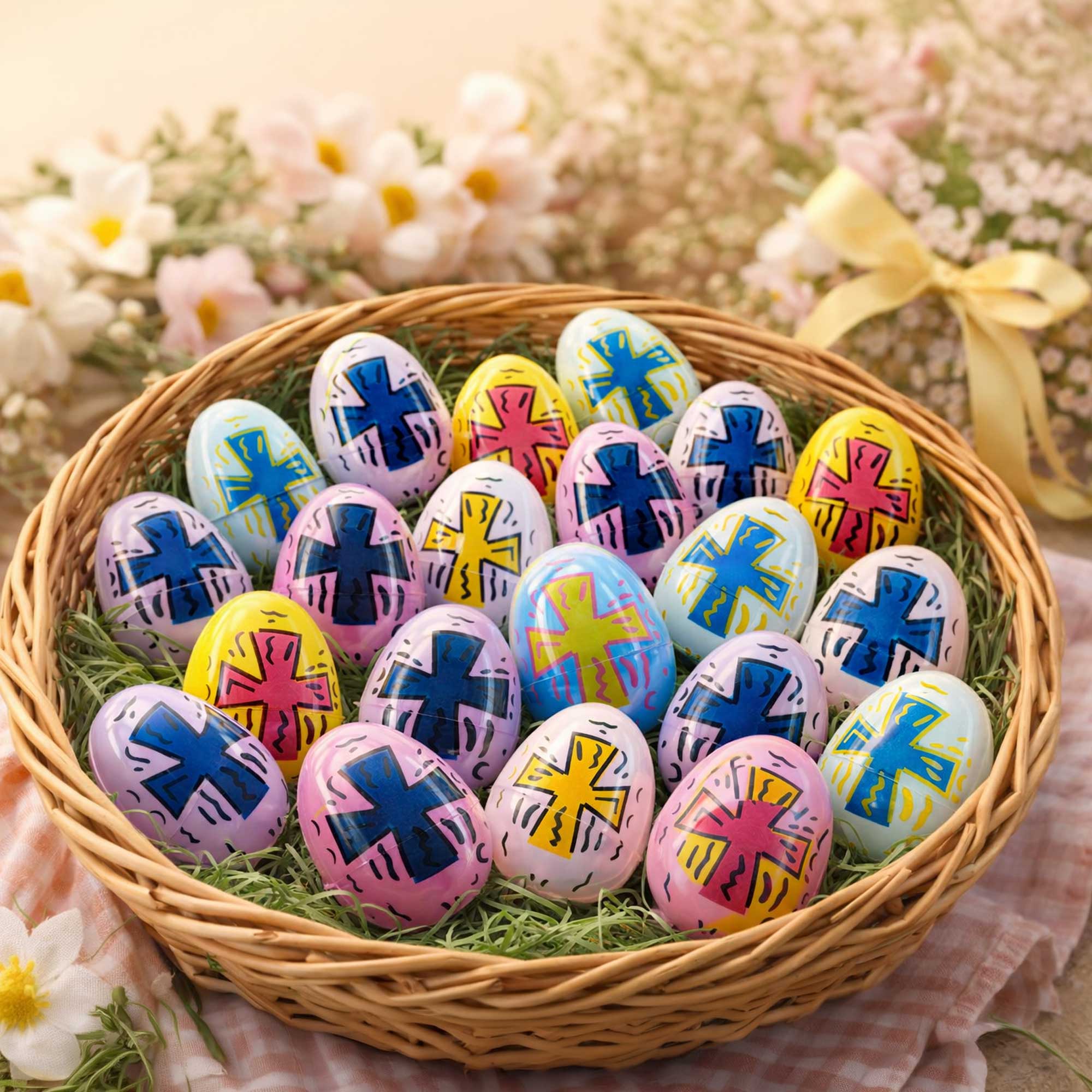 Buy Easter Eggs Plastic Religious by BestPysanky Online Gift Ship