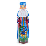 Wood Ballerina & Nutcracker Hand Carved Solid Wooden Santa Figurine 11 Inches in Multi color