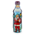 Hand Carved Wooden Santa 7.25 Inches in Multi color
