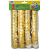 Set of 48 Plastic Eggs: 47 in Glistening Gold and 1 Surprise White Egg