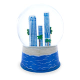 Shop Miami Beach Skyline Glass Water Snow Globe. Buy Snow Globes Travel Blue Round  for Sale by Online Gift Shop BestPysanky Christmas water globe snowglobe music box musical collectible figurine xmas holiday decorations gifts rotating animated spinning animated unique picture personalized cool glitter flakes festive wind-up