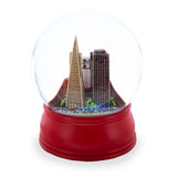 Shop San Francisco Skyline with Iconic Landmarks Glass Water Snow Globe. Buy Snow Globes Travel Red Round  for Sale by Online Gift Shop BestPysanky Christmas water globe snowglobe music box musical collectible figurine xmas holiday decorations gifts rotating animated spinning animated unique picture personalized cool glitter flakes festive wind-up