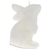 Bunny Shaped Easter Candle 6.5 Inches in White color