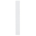 Arial Font White Painted MDF Wood Letter I (6 Inches) in White color