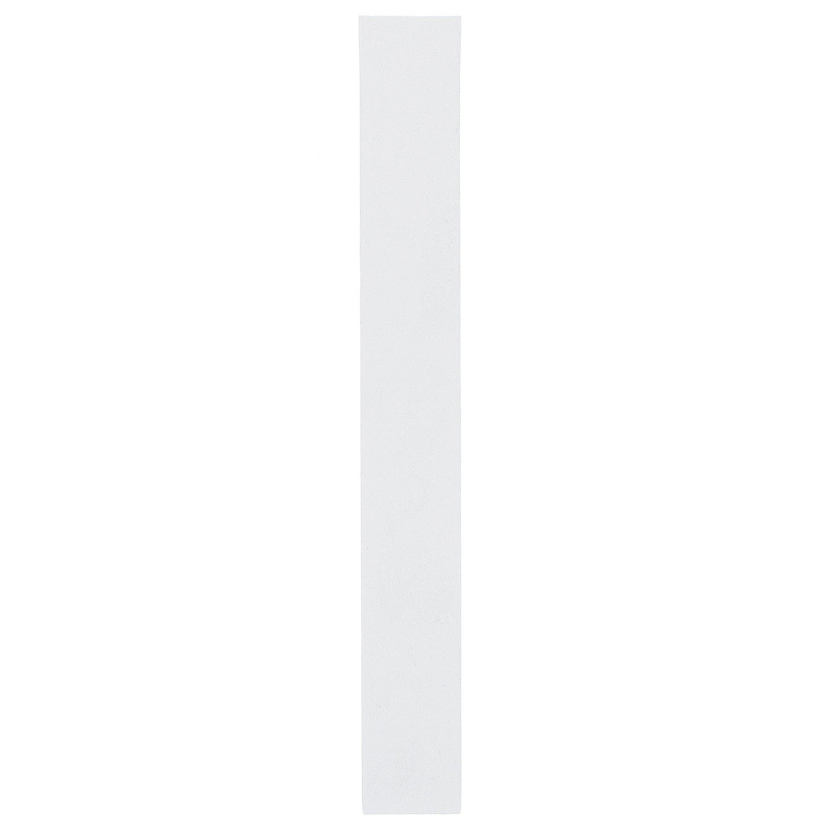 Arial Font White Painted MDF Wood Letter I (6 Inches) in White color,  shape