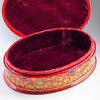 Oriental Flowers Wooden Jewelry Box