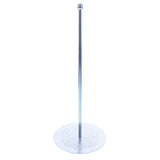 Ornate Silver Metal Rod Tree Topper Stand Display Stand 10 Inches (Taiwan)Taiwan , dimensions in inches: 9.5 x 4.1 x 0.5