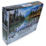 100 Piece Hintersee Lake Germany Puzzle in  color