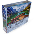 100 Piece Stunning Lake Views Puzzle in Multi color