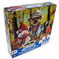 100 Piece Happy Animals Puzzle in Multi color