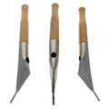 Set of 3 Tjanting Tool Hot Wax Pens for Batik Method Fabrics Decoration in Beige color