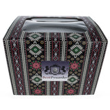 Geometric Design Ukrainian Gift Box with Display Window 7.1 x 5.5 x 5.5 Inches