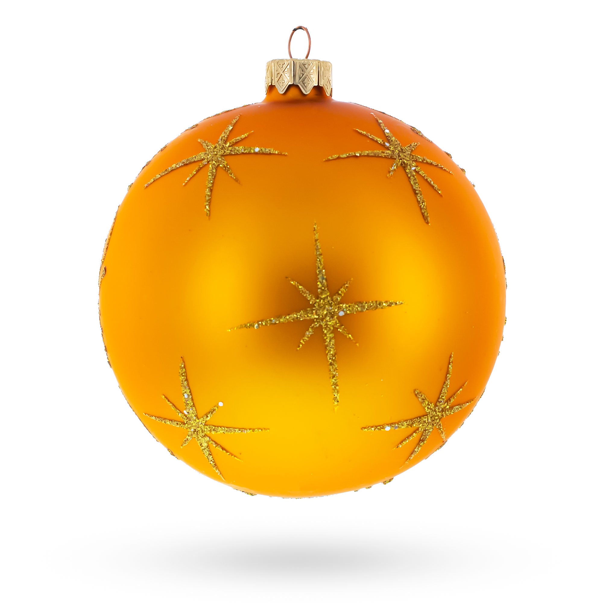 BestPysanky online gift shop sells heavenly stars admiring newborn jesus glass ball christmas ornament ornaments religious gold cm material crafted german creation method mouth blown hand painted finish detailed italian paint accent enhanced colorful ribbon hanging design styled usa