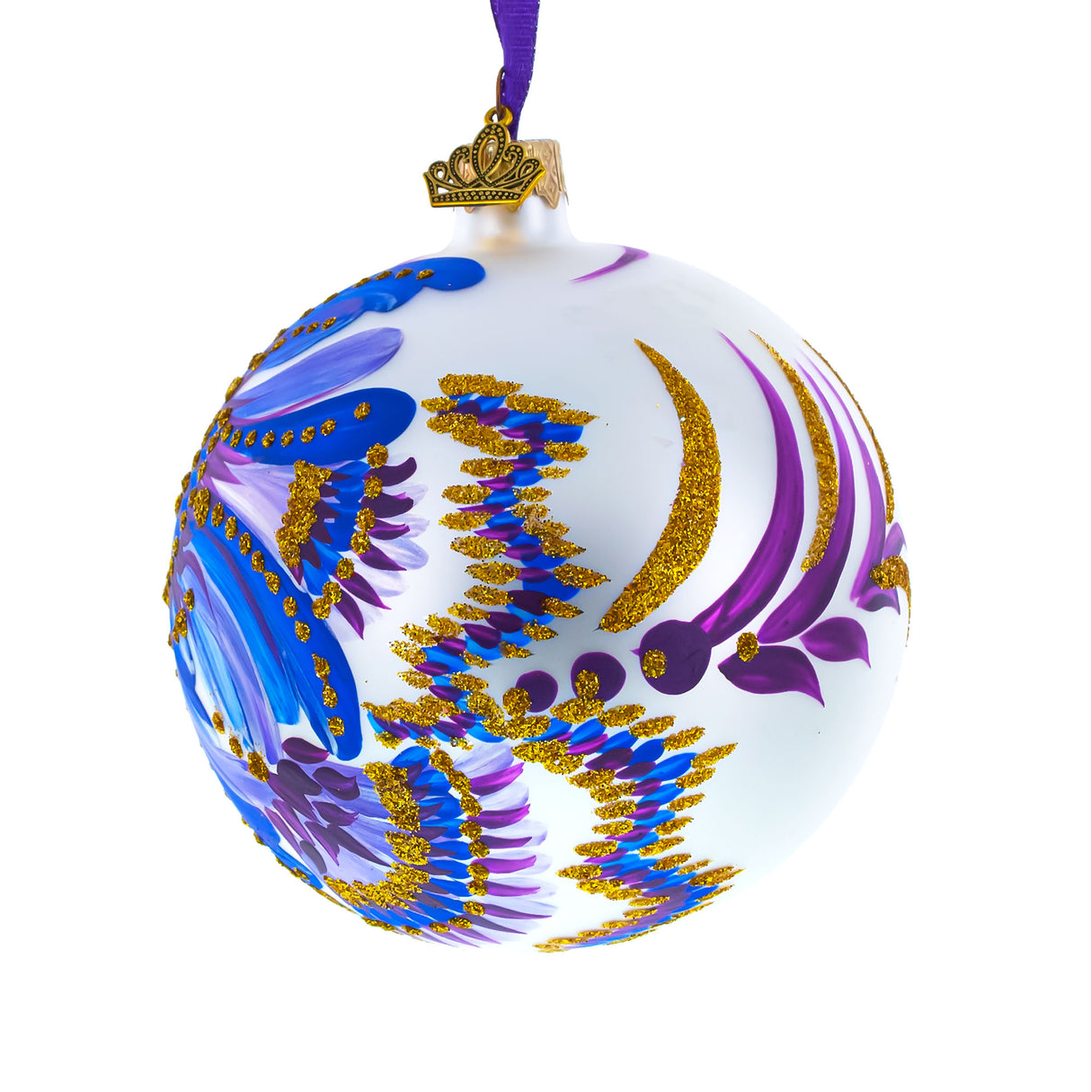 Buy Christmas Ornaments > Flowers by BestPysanky Online Gift Ship