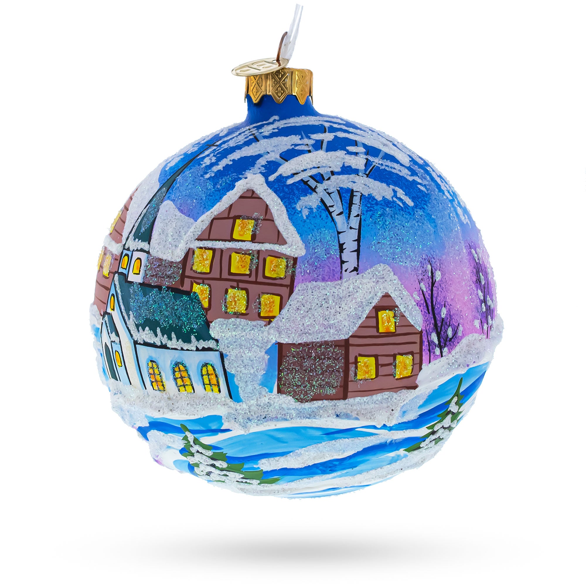 Buy Christmas Ornaments Winter Villages by BestPysanky Online Gift Ship