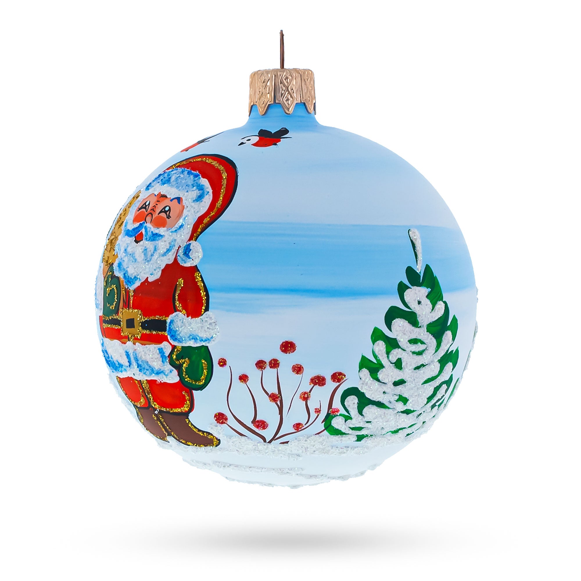 Buy Christmas Ornaments Santa by BestPysanky Online Gift Ship