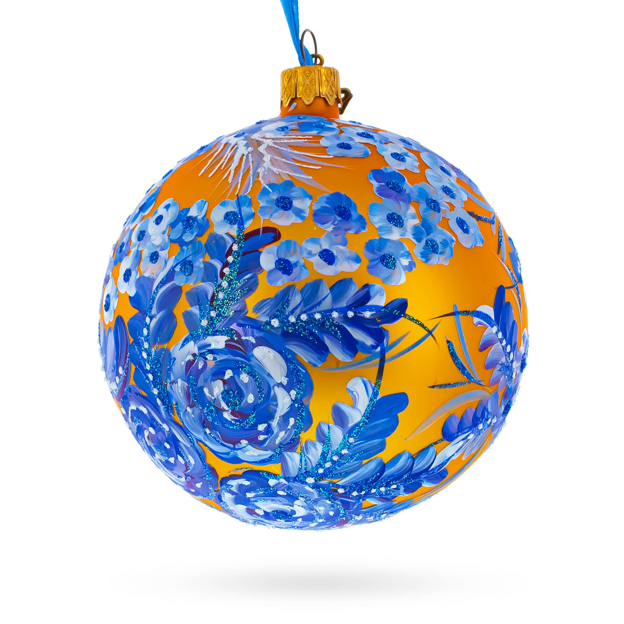 Buy Christmas Ornaments > Flowers by BestPysanky Online Gift Ship