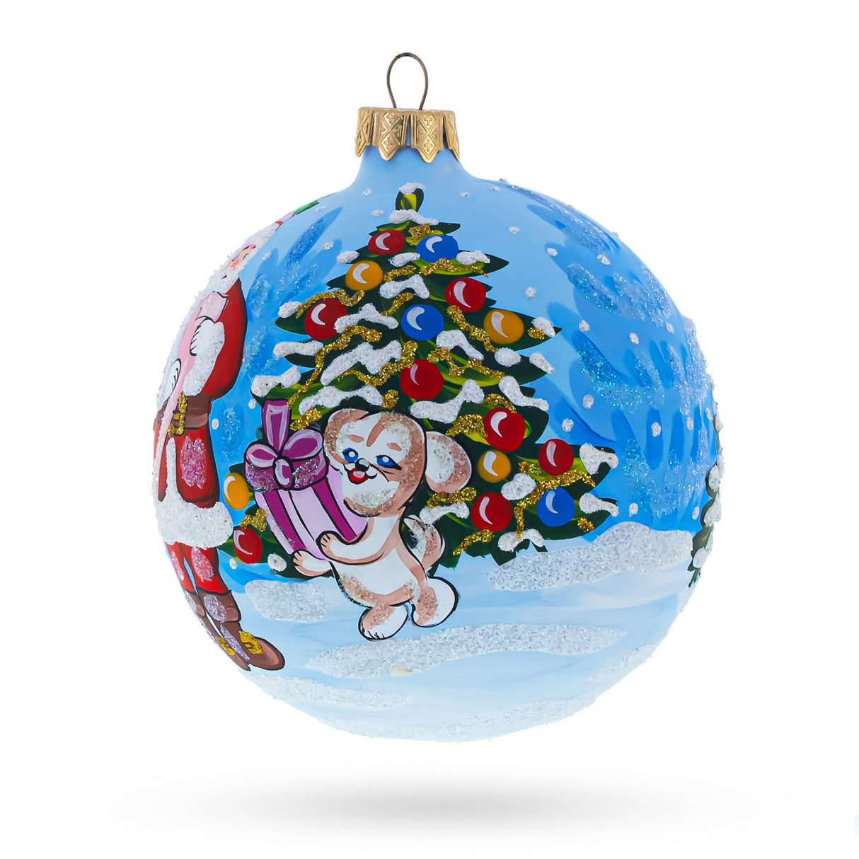 Buy Christmas Ornaments Santa by BestPysanky Online Gift Ship