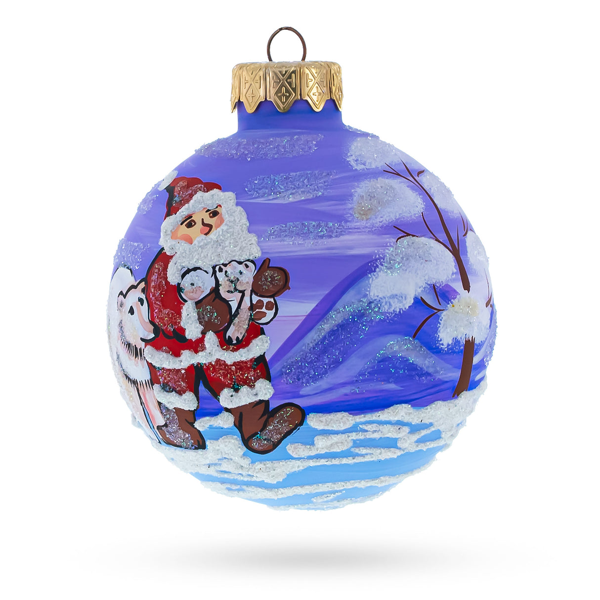 Buy Christmas Ornaments Santa by BestPysanky Online Gift Ship