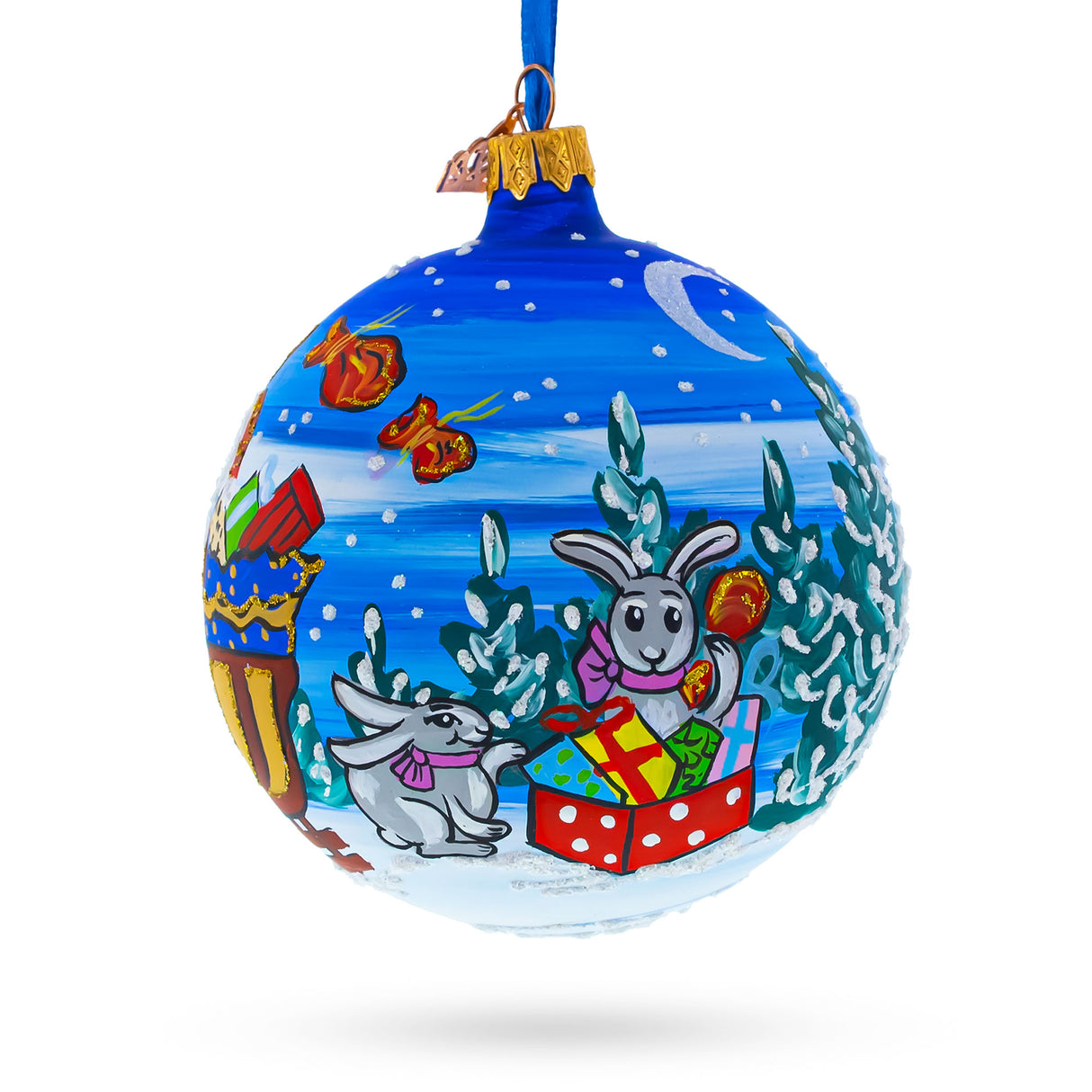 Buy Christmas Ornaments > Santa by BestPysanky Online Gift Ship