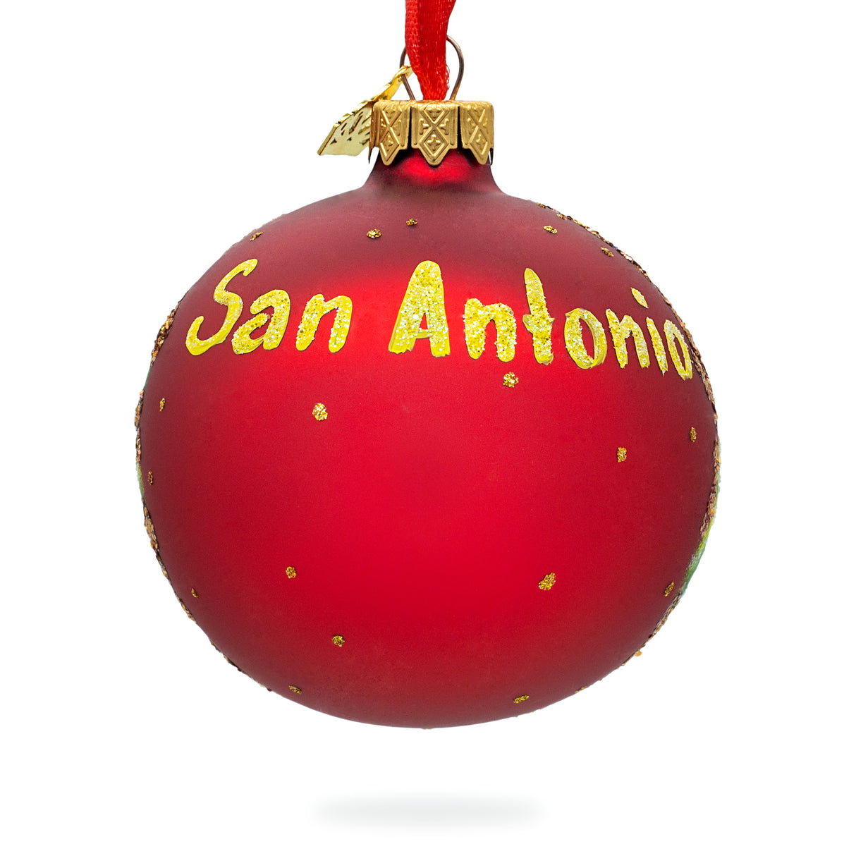Buy Christmas Ornaments > Travel > North America > USA > California > The Alamo by BestPysanky Online Gift Ship