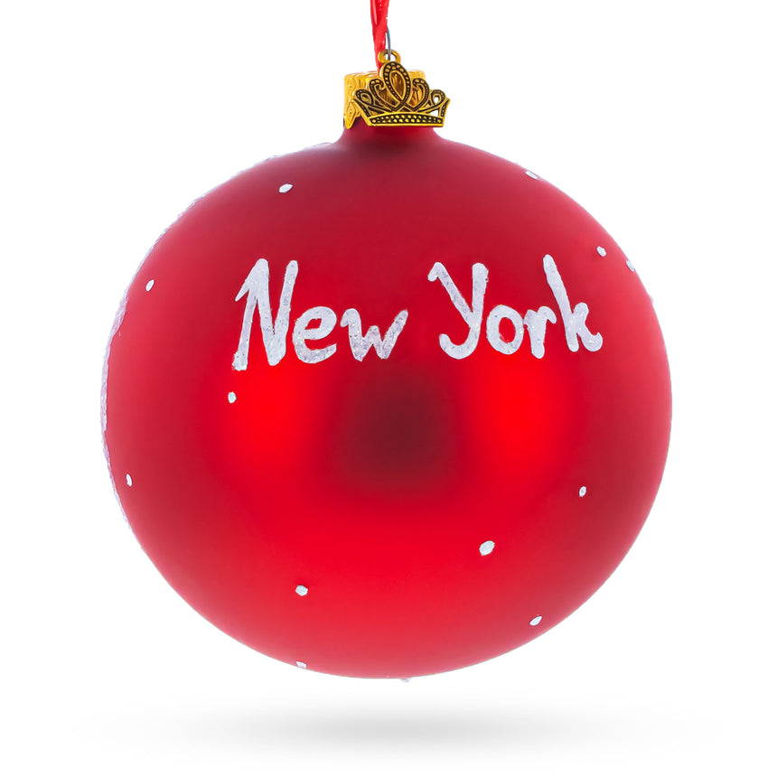 Buy Christmas Ornaments Travel North America USA New York NYC by BestPysanky Online Gift Ship