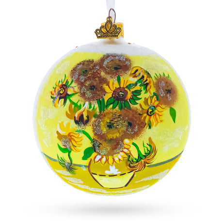 Taj Mahal, India Glass Ball Christmas Ornament 4 Inches in Multi color Round