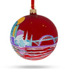 Buy Online Gift Shop Milwaukee, Wisconsin, USA Glass Ball Christmas Ornament 4 Inches
