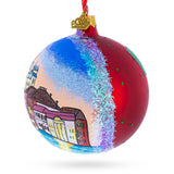 Venetia, Italy Glass Ball Christmas Ornament 4 InchesUkraine , dimensions in inches: 4 x 4 x 4