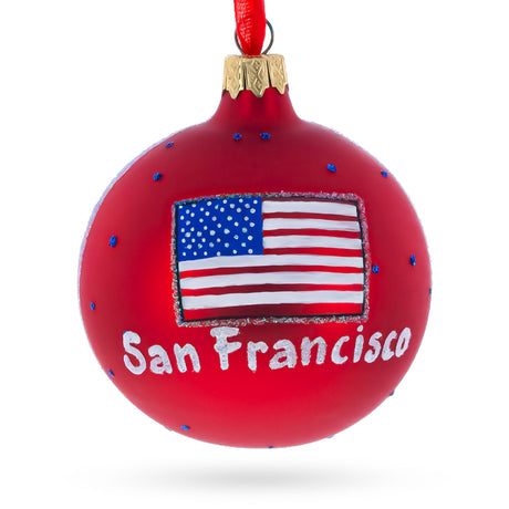 Buy Christmas Ornaments Travel North America USA California San Francisco by BestPysanky Online Gift Ship