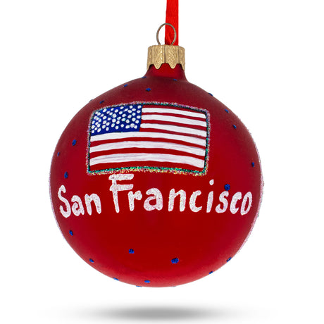 Buy Christmas Ornaments Travel North America USA California San Francisco by BestPysanky Online Gift Ship