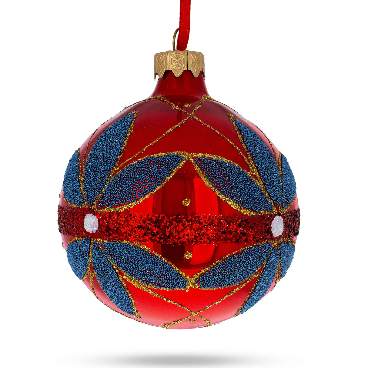 Buy Christmas Ornaments > Flowers by BestPysanky Online Gift Ship