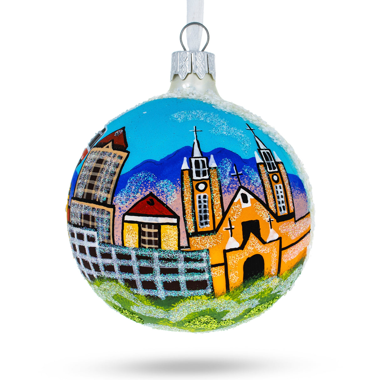 BestPysanky online gift shop sells mouth blown hand made painted xmas decor decorations unique luxury collectible heirloom vintage whimsical elegant festive balls baubles old fashioned european german collection artisan hanging pendants personalized oval