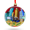 Buy Online Gift Shop Minneapolis, Minnesota, USA Glass Ball Christmas Ornament 4 Inches