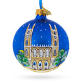 Notre-Dame Basilica, Montreal, Canada Glass Ball Christmas Ornament 3.25 Inches in Multi color Round