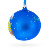 Aurora, Colorado Glass Ball Christmas Ornament 4 InchesUkraine , dimensions in inches: 4 x 4 x 4