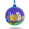 Buy Online Gift Shop Lexington, Kentucky Glass Ball Christmas Ornament 4 Inches