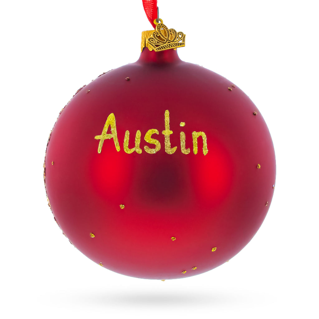 Buy Christmas Ornaments Travel North America USA Texas by BestPysanky Online Gift Ship