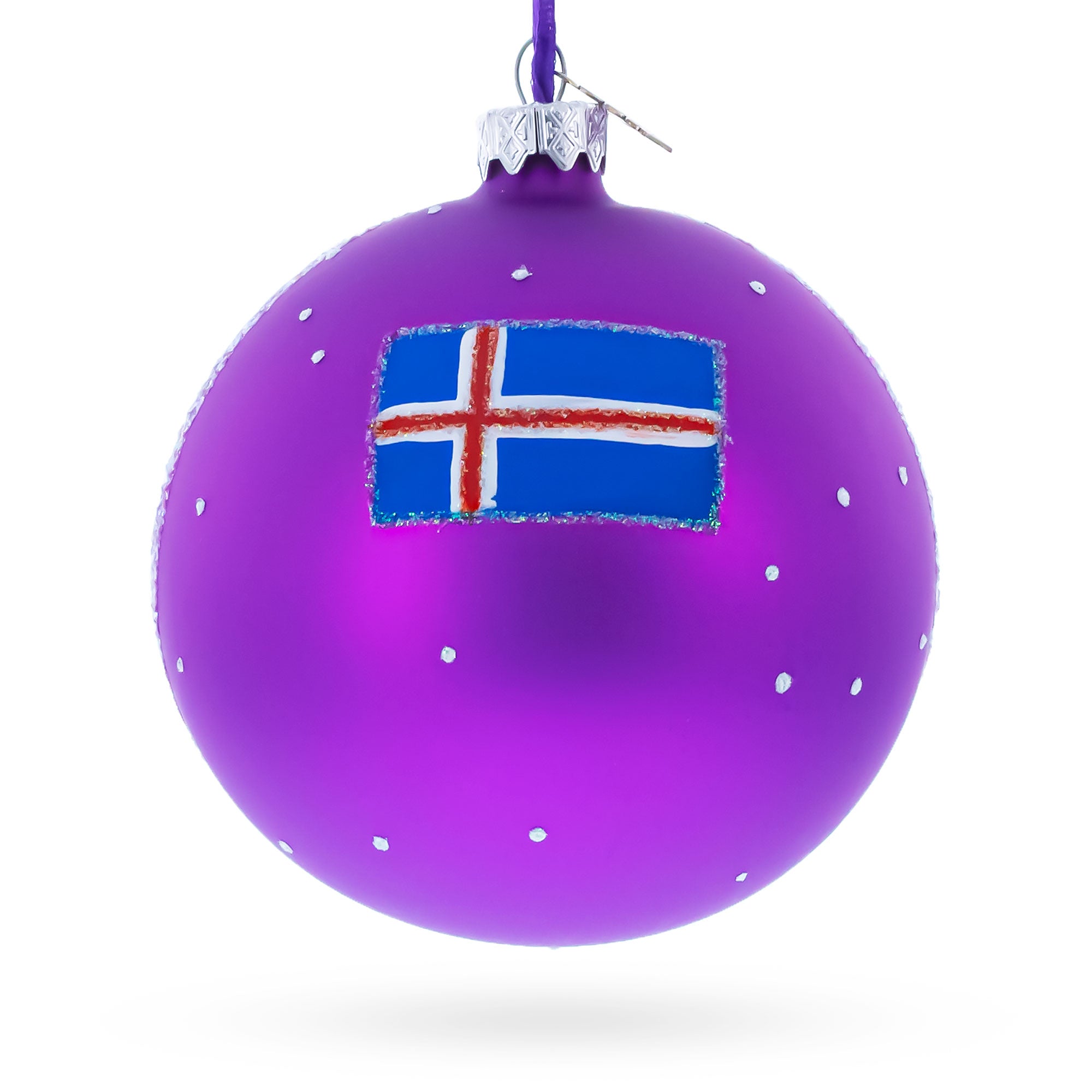 Buy Christmas Ornaments Travel Europe Iceland by BestPysanky Online Gift Ship